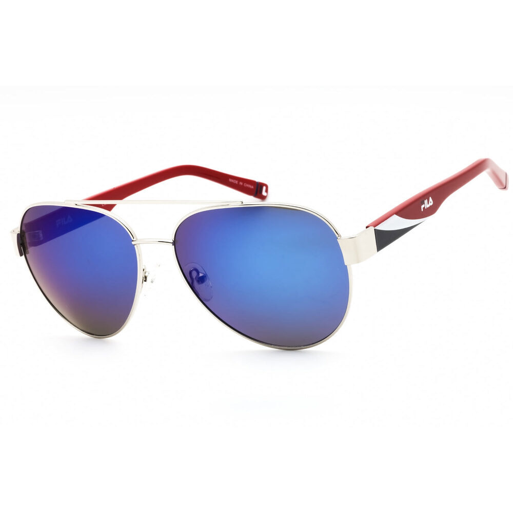 NWT FILA SFI181-0SIL 61mm New Sunglasses